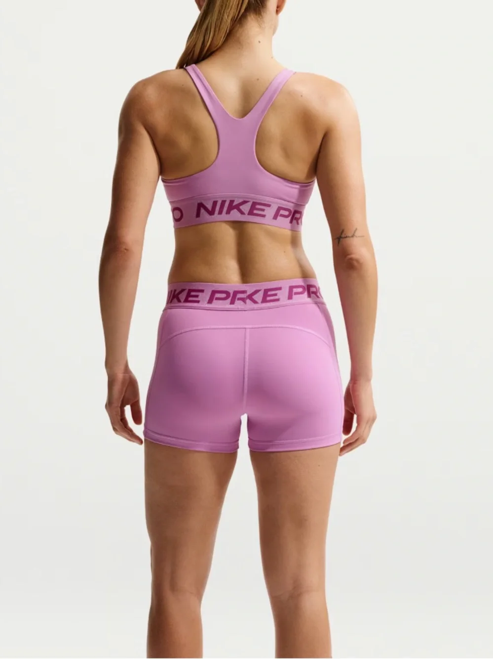 Pink Nike Pro Matching Set
